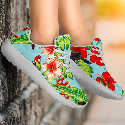 Toucan Parrot Tropical Pattern Print Sport Shoes GearFrost
