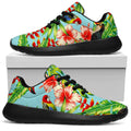 Toucan Parrot Tropical Pattern Print Walking Shoes