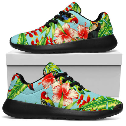 Toucan Parrot Tropical Pattern Print Sport Shoes GearFrost