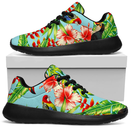 Toucan Parrot Tropical Pattern Print Sport Shoes GearFrost