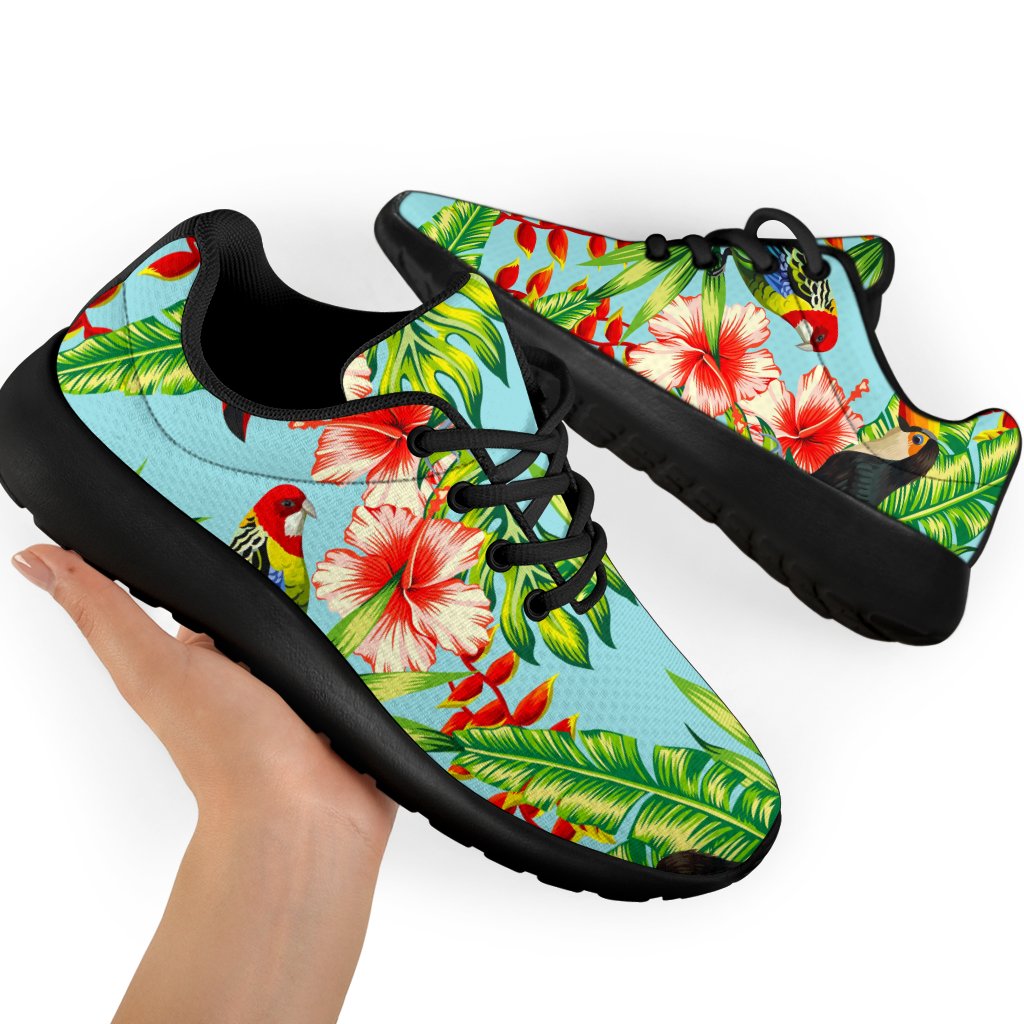 Toucan Parrot Tropical Pattern Print Sport Shoes GearFrost