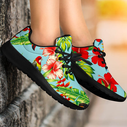 Toucan Parrot Tropical Pattern Print Sport Shoes GearFrost