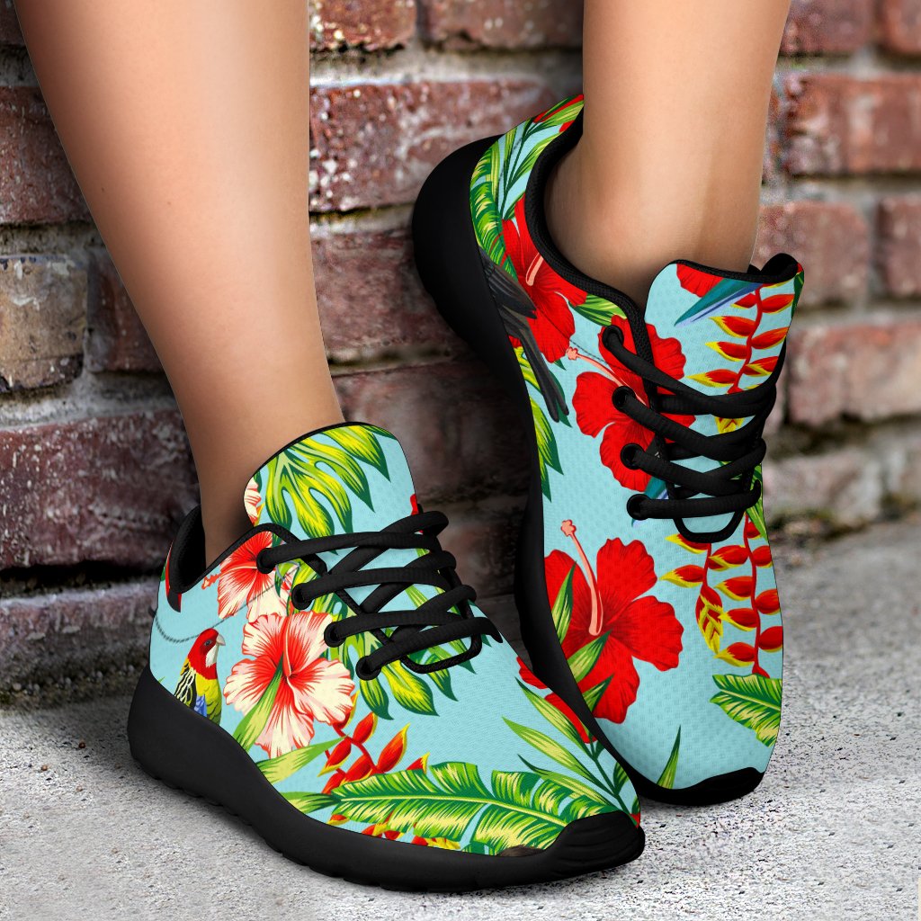Toucan Parrot Tropical Pattern Print Sport Shoes GearFrost