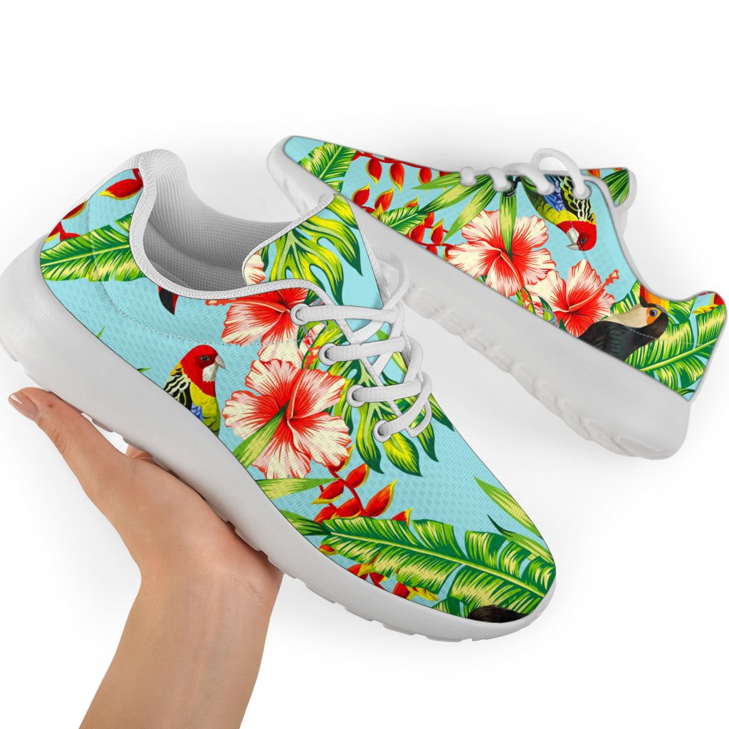 Toucan Parrot Tropical Pattern Print Sport Shoes GearFrost