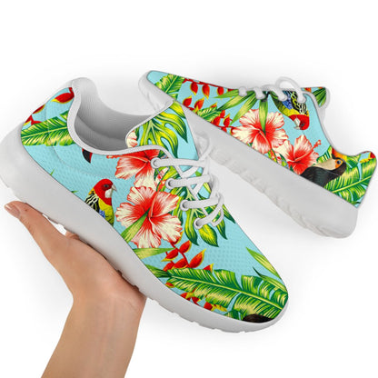 Toucan Parrot Tropical Pattern Print Sport Shoes GearFrost