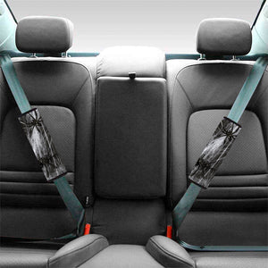 Toy Spiders And Cobweb Print Car Seat Belt Covers