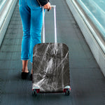 Toy Spiders And Cobweb Print Luggage Cover
