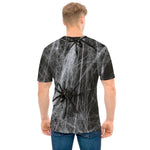 Toy Spiders And Cobweb Print Men's T-Shirt