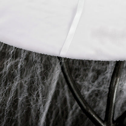 Toy Spiders And Cobweb Print Sofa Cover