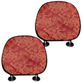 Traditional Chinese Dragon Pattern Print Car Headrest Covers