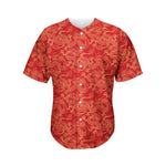 Traditional Chinese Dragon Pattern Print Men's Baseball Jersey