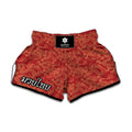 Traditional Chinese Dragon Pattern Print Muay Thai Boxing Shorts