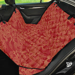 Traditional Chinese Dragon Pattern Print Pet Car Back Seat Cover
