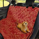 Traditional Chinese Dragon Pattern Print Pet Car Back Seat Cover