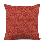 Traditional Chinese Dragon Pattern Print Pillow Cover