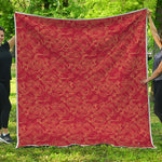 Traditional Chinese Dragon Pattern Print Quilt