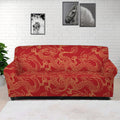 Traditional Chinese Dragon Pattern Print Sofa Cover