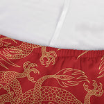 Traditional Chinese Dragon Pattern Print Sofa Cover