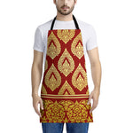 Traditional Thai Pattern Print Apron