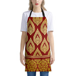 Traditional Thai Pattern Print Apron