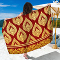 Traditional Thai Pattern Print Beach Sarong Wrap