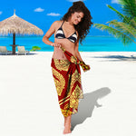 Traditional Thai Pattern Print Beach Sarong Wrap