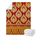 Traditional Thai Pattern Print Blanket