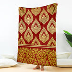 Traditional Thai Pattern Print Blanket