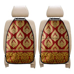 Traditional Thai Pattern Print Car Seat Organizers