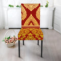 Traditional Thai Pattern Print Dining Chair Slipcover