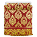 Traditional Thai Pattern Print Duvet Cover Bedding Set