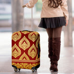 Traditional Thai Pattern Print Luggage Cover