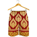 Traditional Thai Pattern Print Men's Shorts