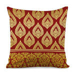 Traditional Thai Pattern Print Pillow Cover