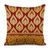 Traditional Thai Pattern Print Pillow Cover