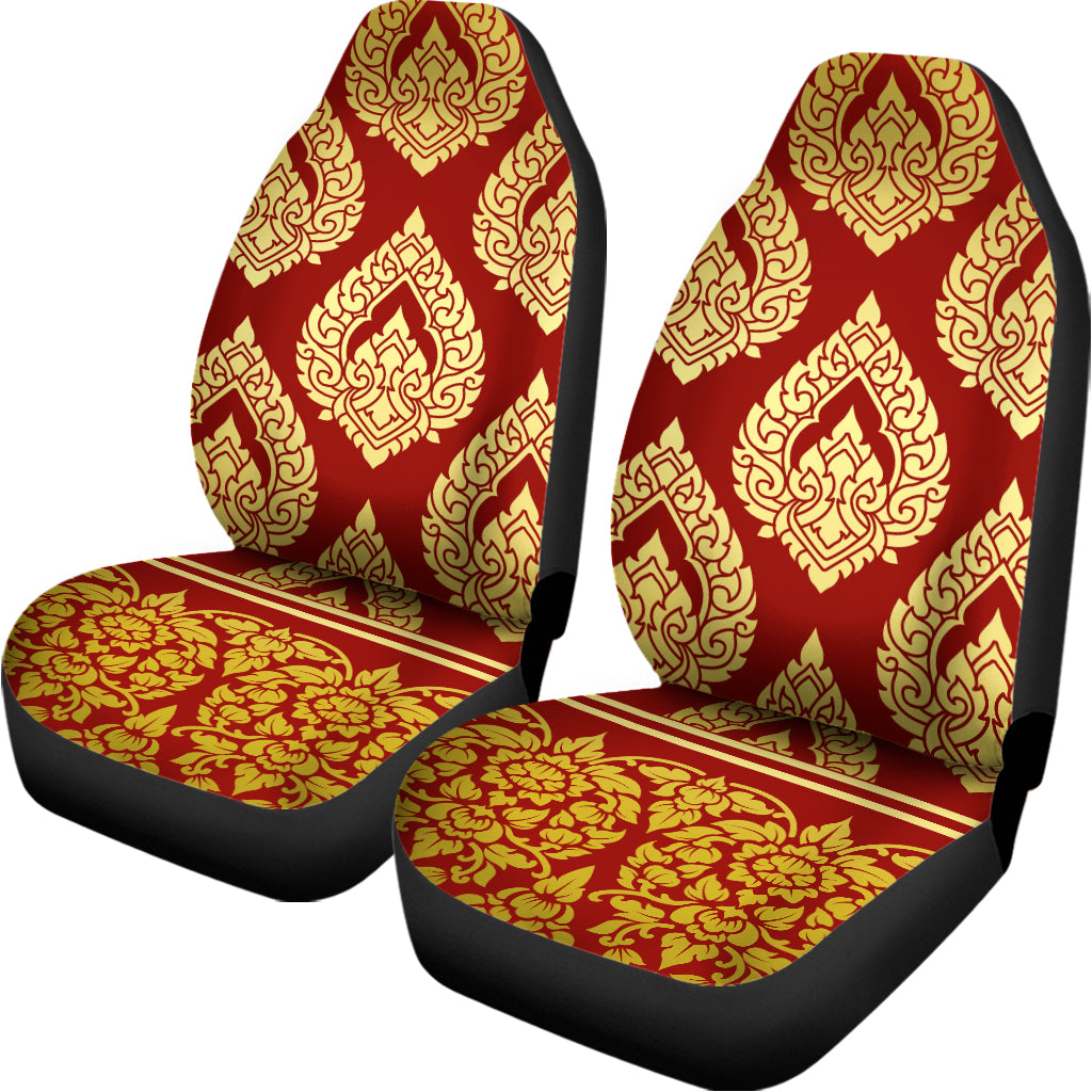 Traditional Thai Pattern Print Universal Fit Car Seat Covers