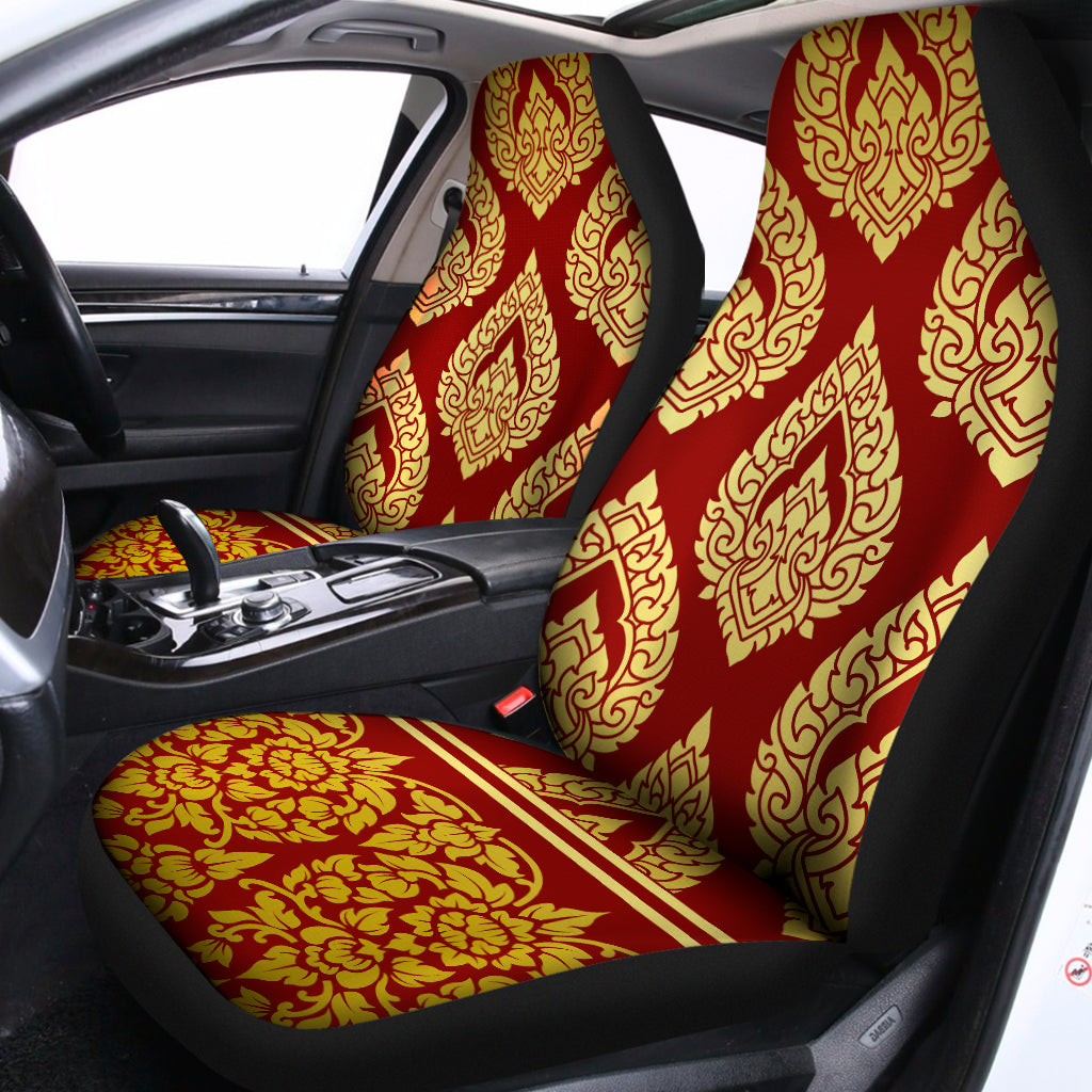 Traditional Thai Pattern Print Universal Fit Car Seat Covers