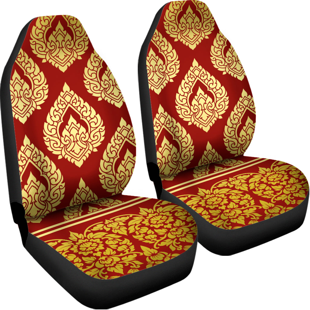Traditional Thai Pattern Print Universal Fit Car Seat Covers