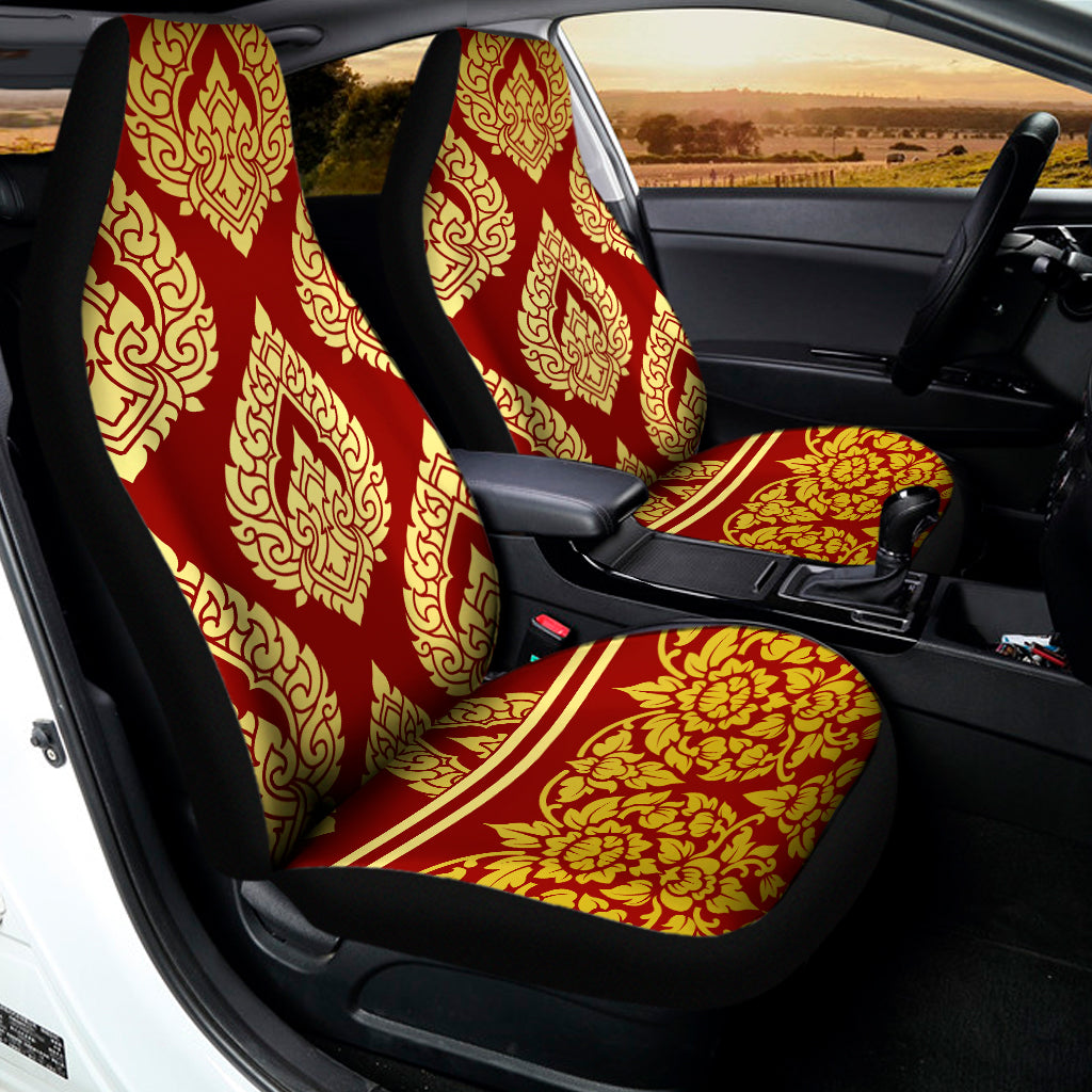 Traditional Thai Pattern Print Universal Fit Car Seat Covers