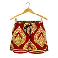 Traditional Thai Pattern Print Women's Shorts