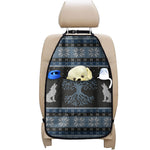 Tree Of Life And Howling Wolves Print Car Seat Organizers