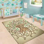 Tree Of Life Celtic Symbol Print Area Rug