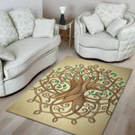 Tree Of Life Celtic Symbol Print Area Rug