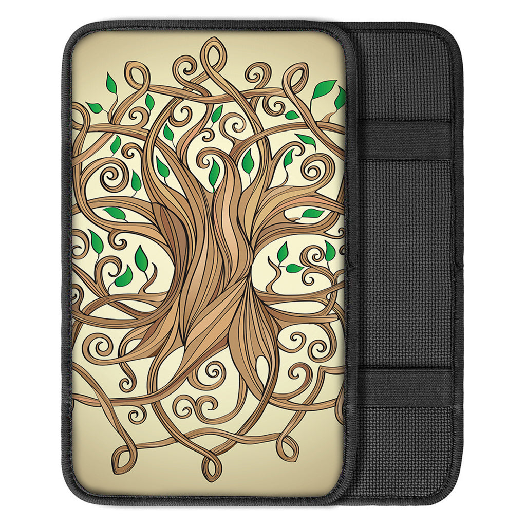 Tree Of Life Celtic Symbol Print Car Center Console Cover