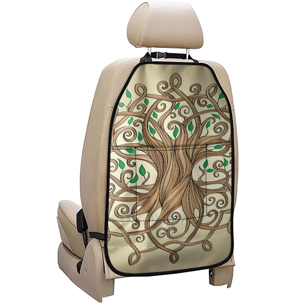 Tree Of Life Celtic Symbol Print Car Seat Organizers