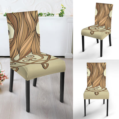 Tree Of Life Celtic Symbol Print Dining Chair Slipcover