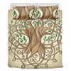 Tree Of Life Celtic Symbol Print Duvet Cover Bedding Set