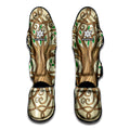 Tree Of Life Celtic Symbol Print Muay Thai Shin Guards