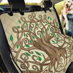 Tree Of Life Celtic Symbol Print Pet Car Back Seat Cover