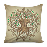 Tree Of Life Celtic Symbol Print Pillow Cover